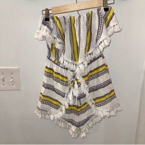 My Kim Collection Boutique Ruffle Tassel Romper
